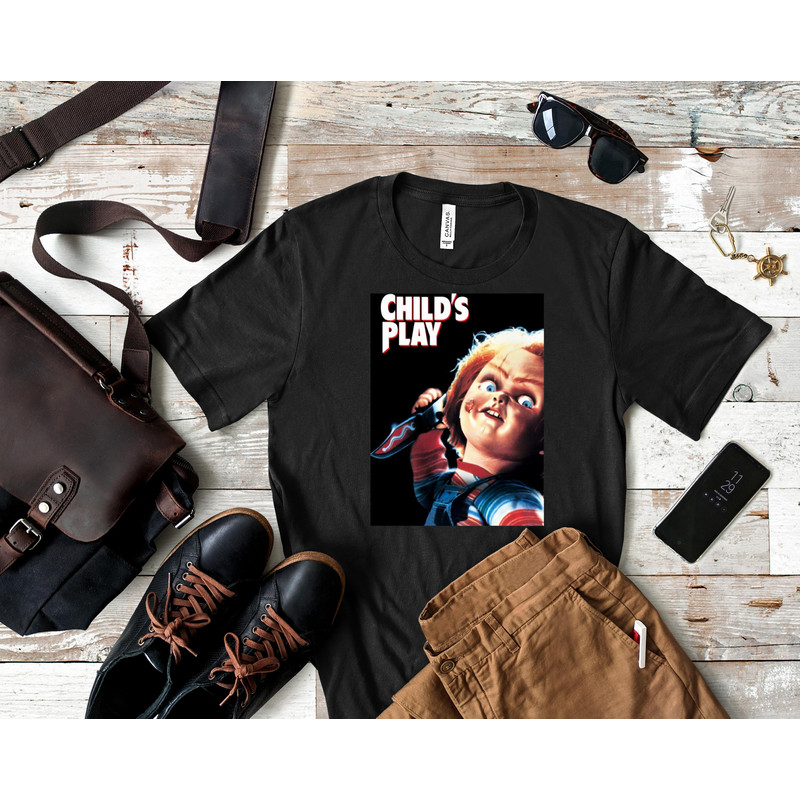 Child&x27;s play chucky Classic T-Shirt 111_Shirt_Black.jpg