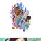 Disney The Little Mermaid Ariel & Sisters Group Shot png, digital download copy.jpg