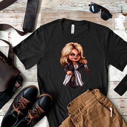 bride of chucky shirt, bride of chucky t shirt, bride of chucky wig uk shirt