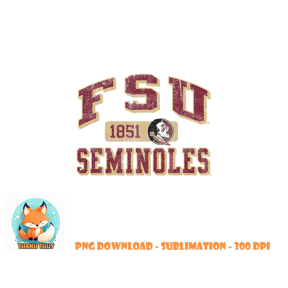 Florida State Seminoles Retro Bar Logo Officially Licensed png, digital download copy.jpg