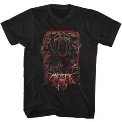 crowned with slaughter t shirt, chelsea grin shirt, chelsea grin t shirt, deathcore, metal music, carnage, slaughter