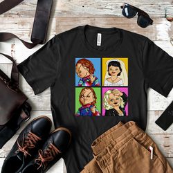 bride of chucky shirt, bride of chucky t shirt, bride of chucky cast shirt