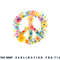 Peace Sign World Love Flowers Hippie Groovy Vibes Colorful png, digital download copy.jpg