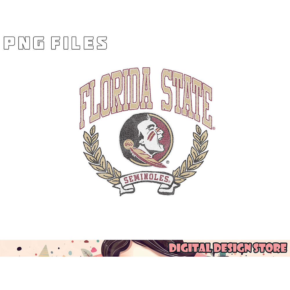 Florida State Seminoles Victory Vintage Logo png, digital download copy.jpg