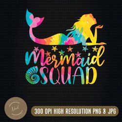 mermaid squad png, mermaid birthday png, mermaid girl png, birthday girl png, mermaid birthday girl png, birthday