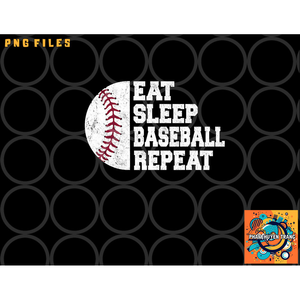 Eat Sleep Baseball Repeat Baseball Player Funny Baseball png, digital download copy.jpg
