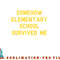 Elementary School Survived Graduation Day Funny Fan Yellow png, digital download copy.jpg