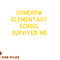 Elementary School Survived Graduation Day Funny Fan Yellow png, digital download copy.jpg