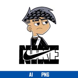 danny phantom nike png, nike logo png, danny phantom png, cartoon nike png, ai digital file