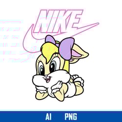 lola bunny nike png, nike logo png, lola bunny png, ai digital file