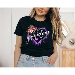 grandma shirt, grandma heart shirt, nana shirt, gift for grandma, mother's day shirt, grandma gift, funny grandma shirt,