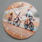 Track cycling clock for wall decor, Track cyclist gifts