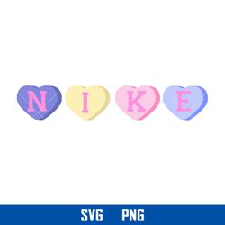Nike x Heart Svg, Nike Love Svg, Nike Logo Svg, Fashion Brands Logo Svg, Png Digital File