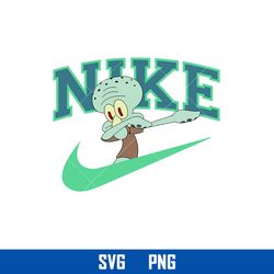 squidward tentacles nike svg, nike logo svg, squidward tentacles svg, png digital file
