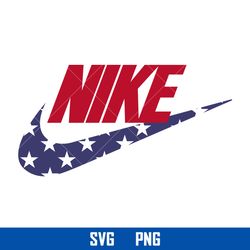 nike swoosh 4th of july svg, nike logo svg, 4th of july svg, png digital file