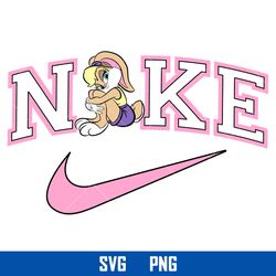 lola bunny nike svg, nike logo svg, lola bunny svg, png digital file