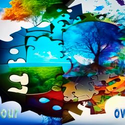 unique digital art print  "create your own reality" for home and office | motivational interior decor
