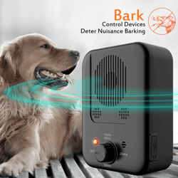 Pets Dog Anti Barking Device Pet Dog Ultrasonic Anti Barking Collars Repeller Outdoor Dogs Stop No Bark Control Training