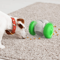 Cat And Dog Toys Slow Food Interactive Balance Car Multifunctional Fun Development Smart Pet Feeding Dog Toy Car Pets