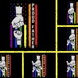 custom proud father fist bump bundle, father's day gift for gay dad, lgbtq fist bump png, lgbtq gift for dad, lgbt pride