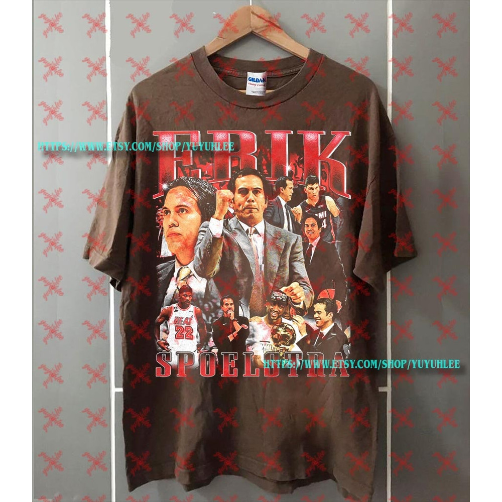 Erik Spoelstra Shirt, Basketball shirt, Classic 90s Graphic Tee, Unisex, Vintage Bootleg, Gift, Retro YL258 - 2.jpg