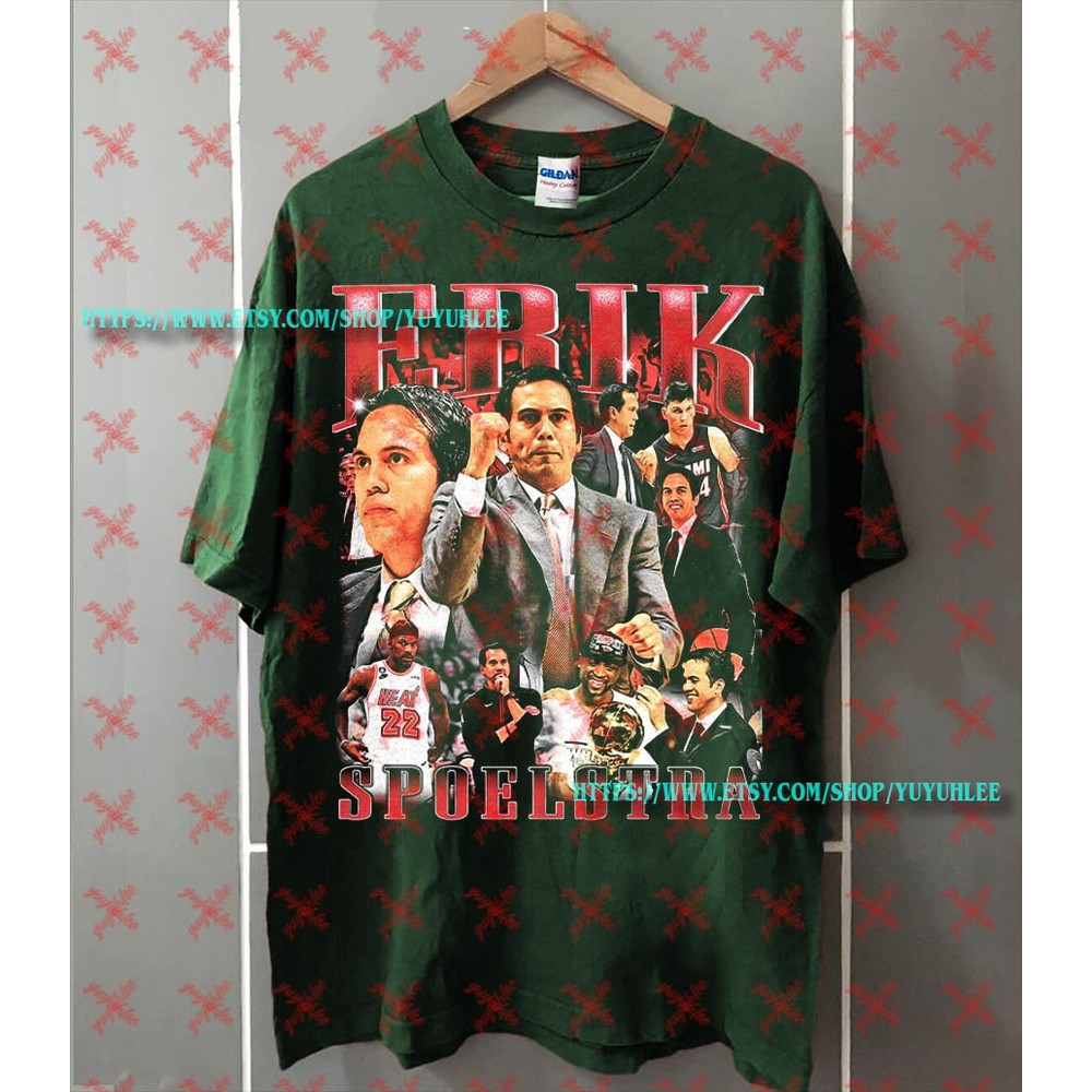 Erik Spoelstra Shirt, Basketball shirt, Classic 90s Graphic Tee, Unisex, Vintage Bootleg, Gift, Retro YL258 - 3.jpg