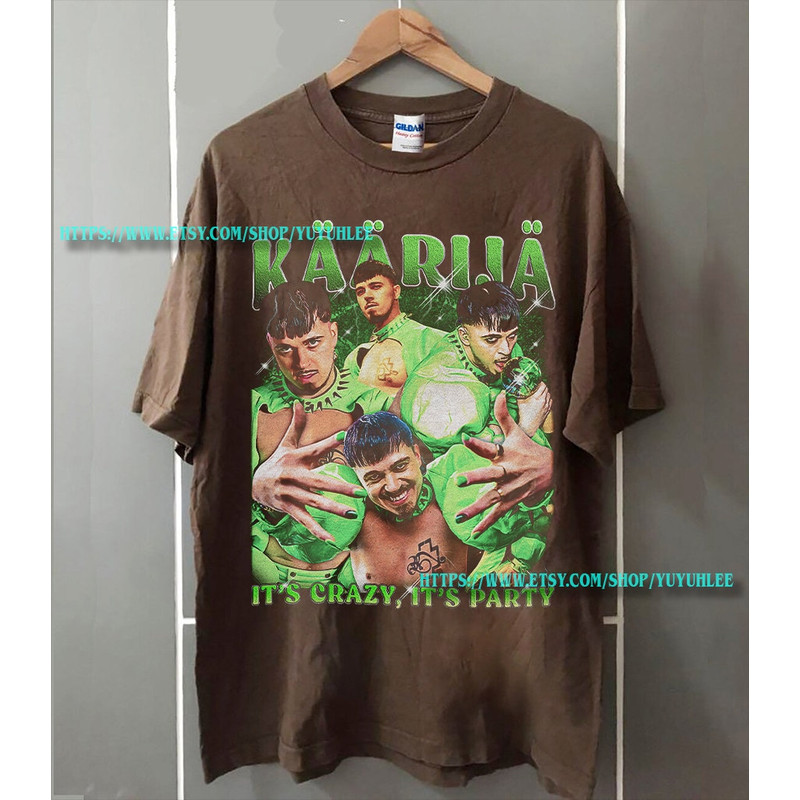 Eurovision 2023 Classic Unisex T-shirt Finland cha cha cha funny meme Käärijä - Cha Cha Cha sam ryder tee YH258 - 2.jpg