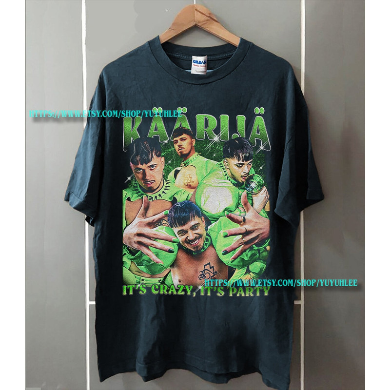 Eurovision 2023 Classic Unisex T-shirt Finland cha cha cha funny meme Käärijä - Cha Cha Cha sam ryder tee YH258 - 3.jpg