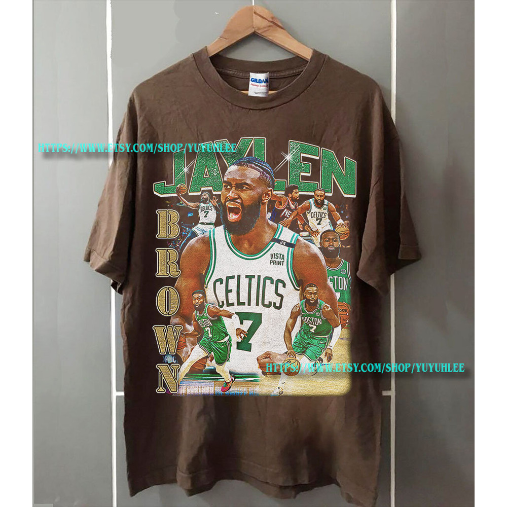 Jaylen Brown Shirt, Basketball shirt, Classic 90s Graphic Tee, Unisex, Vintage Bootleg, Gift, Retro YYL258 - 1.jpg