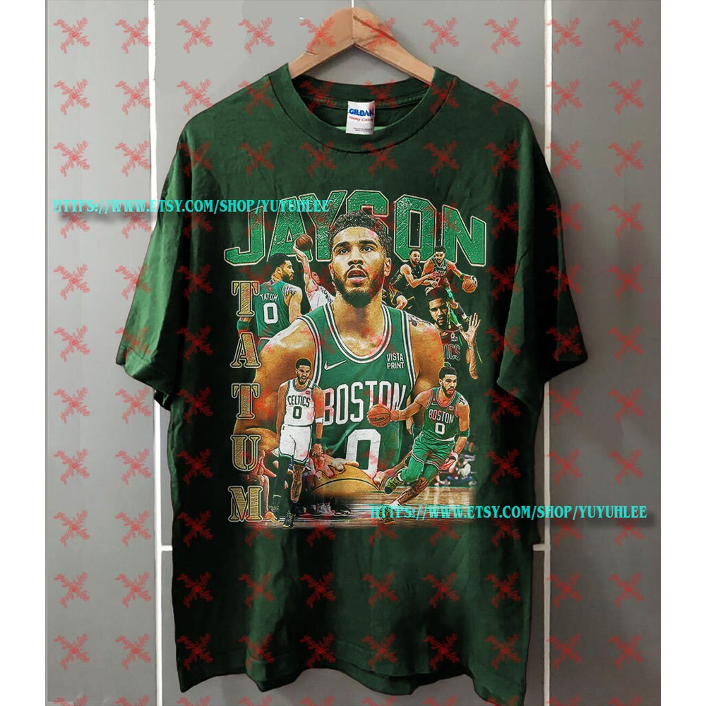 Jayson Tatum Shirt, Basketball shirt, Classic 90s Graphic Tee, Unisex, Vintage Bootleg, Gift, Retro YYL013 - 1.jpg