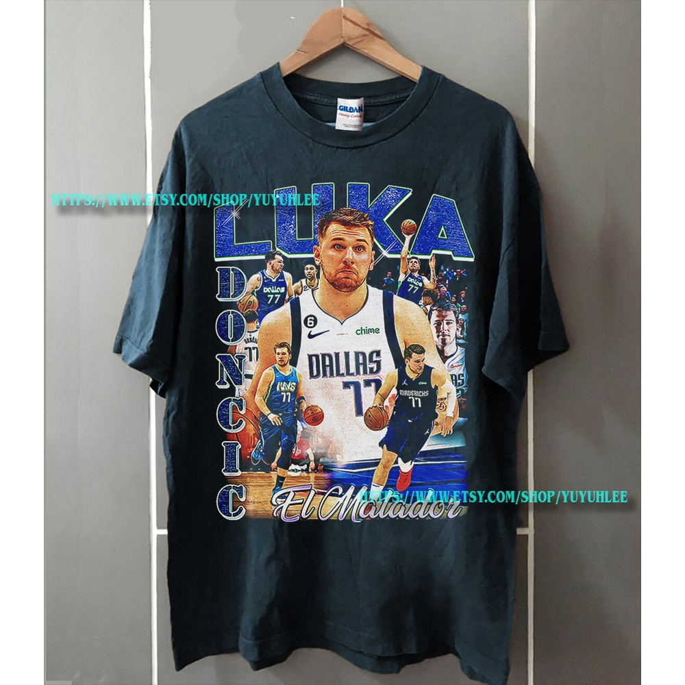 Luca Doncic Shirt, Basketball shirt, Classic 90s Graphic Tee, Unisex, Vintage Bootleg, Gift, Retro, Dallas Basketball shirt - 1.jpg
