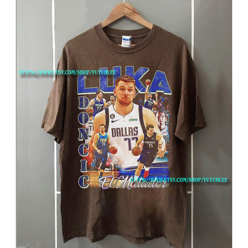 Luca Doncic Shirt, Basketball shirt, Classic 90s Graphic Tee, Unisex, Vintage Bootleg, Gift, Retro, Dallas Basketball shirt - 3.jpg
