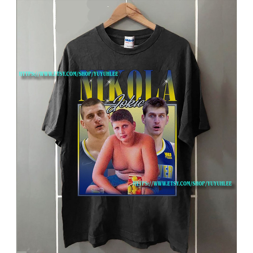 Nikola Jokic Shirt, Basketball shirt, Classic 90s Graphic Tee, Unisex, Vintage Bootleg, Gift, Retro YH859 - 1.jpg