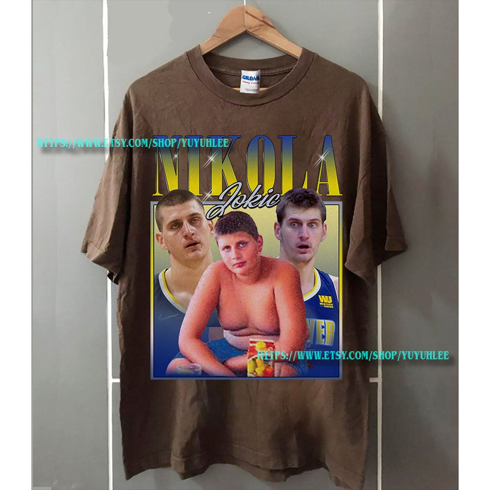 Nikola Jokic Shirt, Basketball shirt, Classic 90s Graphic Tee, Unisex, Vintage Bootleg, Gift, Retro YH859 - 2.jpg