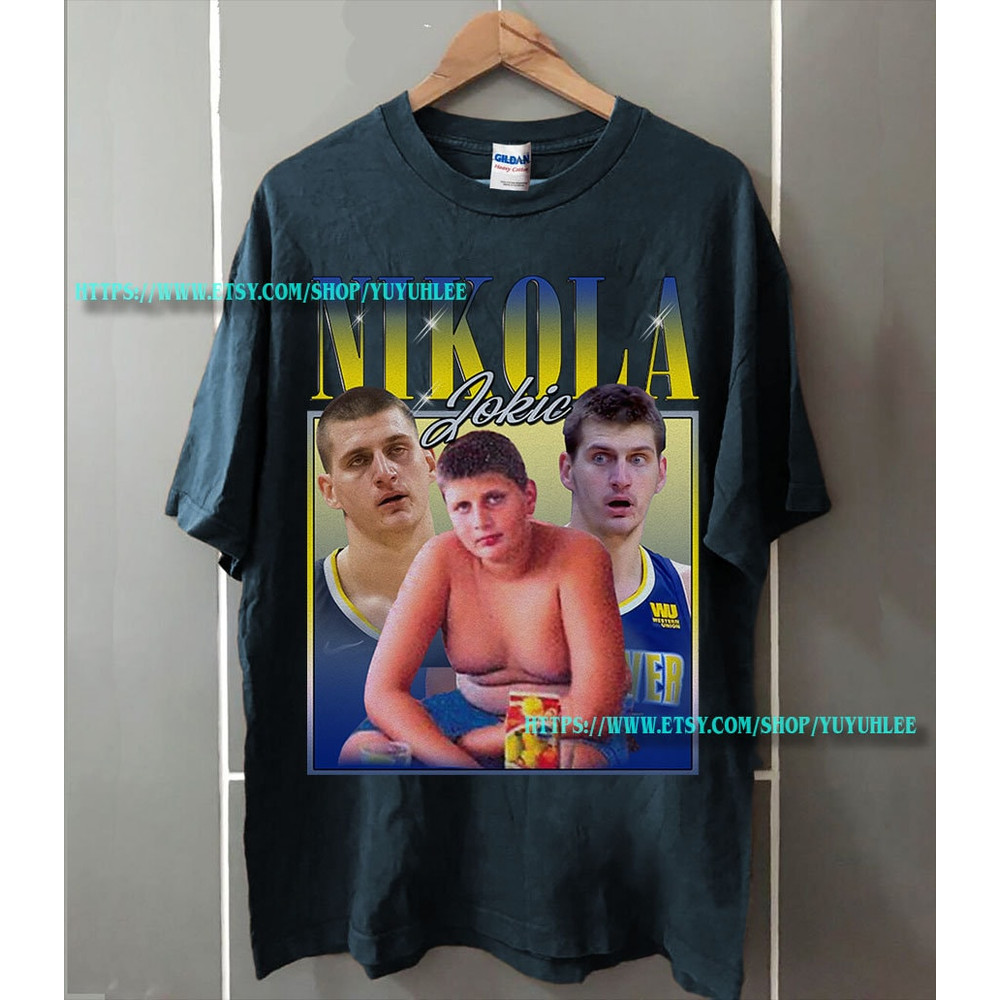 Nikola Jokic Shirt, Basketball shirt, Classic 90s Graphic Tee, Unisex, Vintage Bootleg, Gift, Retro YH859 - 3.jpg