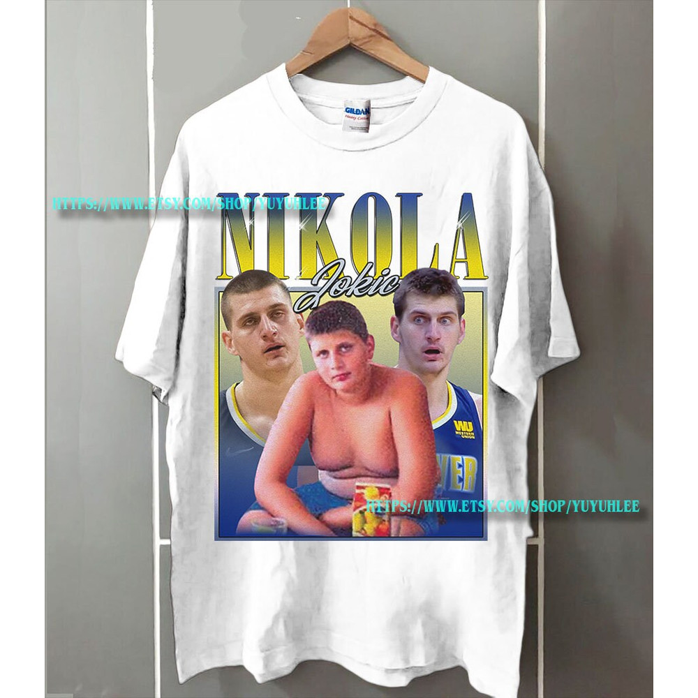 Nikola Jokic Shirt, Basketball shirt, Classic 90s Graphic Tee, Unisex, Vintage Bootleg, Gift, Retro YH859 - 4.jpg