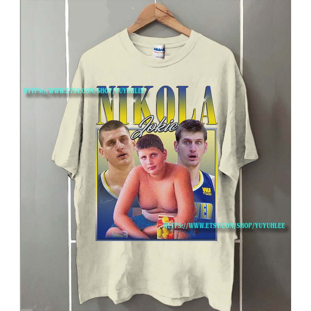 Nikola Jokic Shirt, Basketball shirt, Classic 90s Graphic Tee, Unisex, Vintage Bootleg, Gift, Retro YH859 - 5.jpg