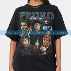pedro pascal shirt, actor pedro pascal shirt retro