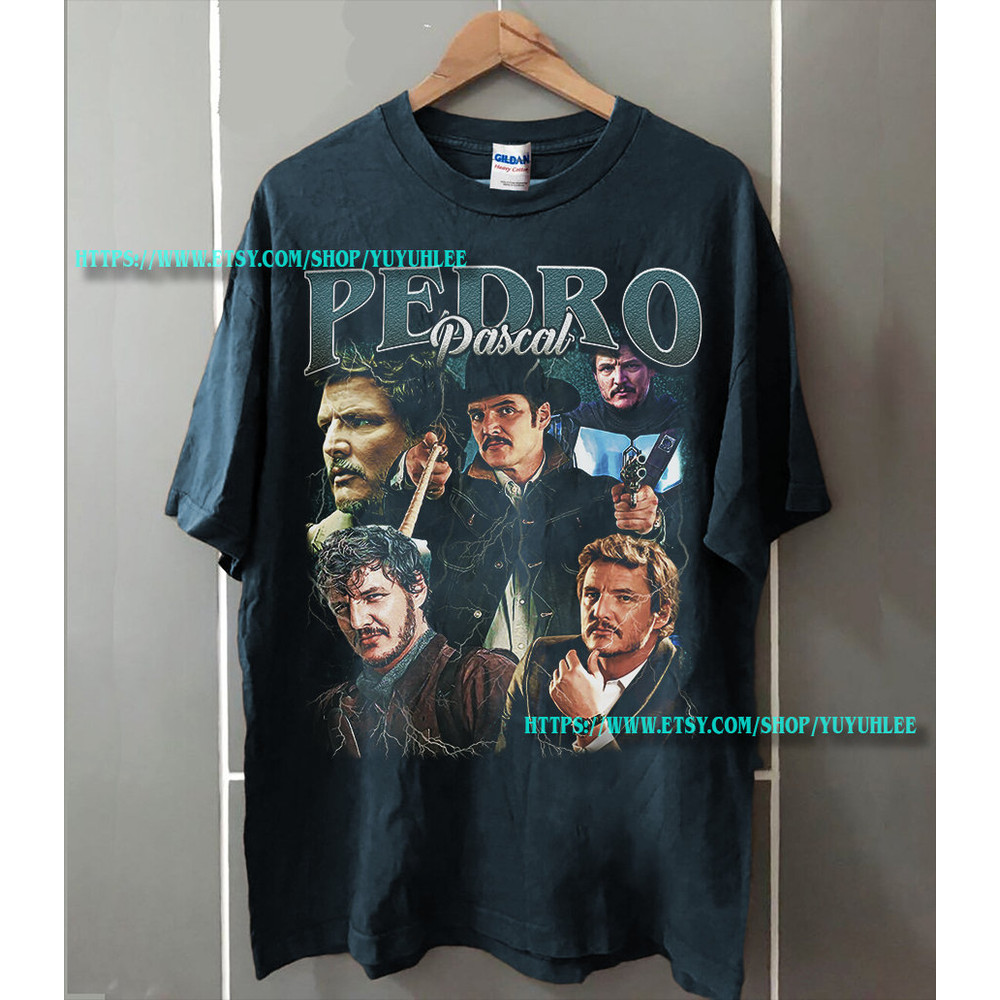 PEDRO PASCAL Shirt, Actor Pedro Pascal Shirt Retro 90s, Javier Peña, Narco Pedro Pascal Fans Gift, Pedro Pascal Tribute Celebrity Shirt YE7 - 5.jpg