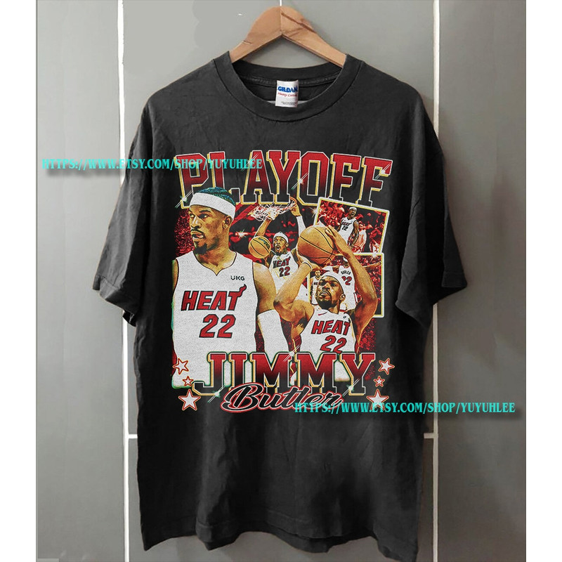 Playoff Jimmy Shirt, Jimmy Butler Shirt, Basketball shirt, Classic 90s Graphic Tee, Unisex, Vintage Bootleg, Gift, Retro YY25825 - 1.jpg