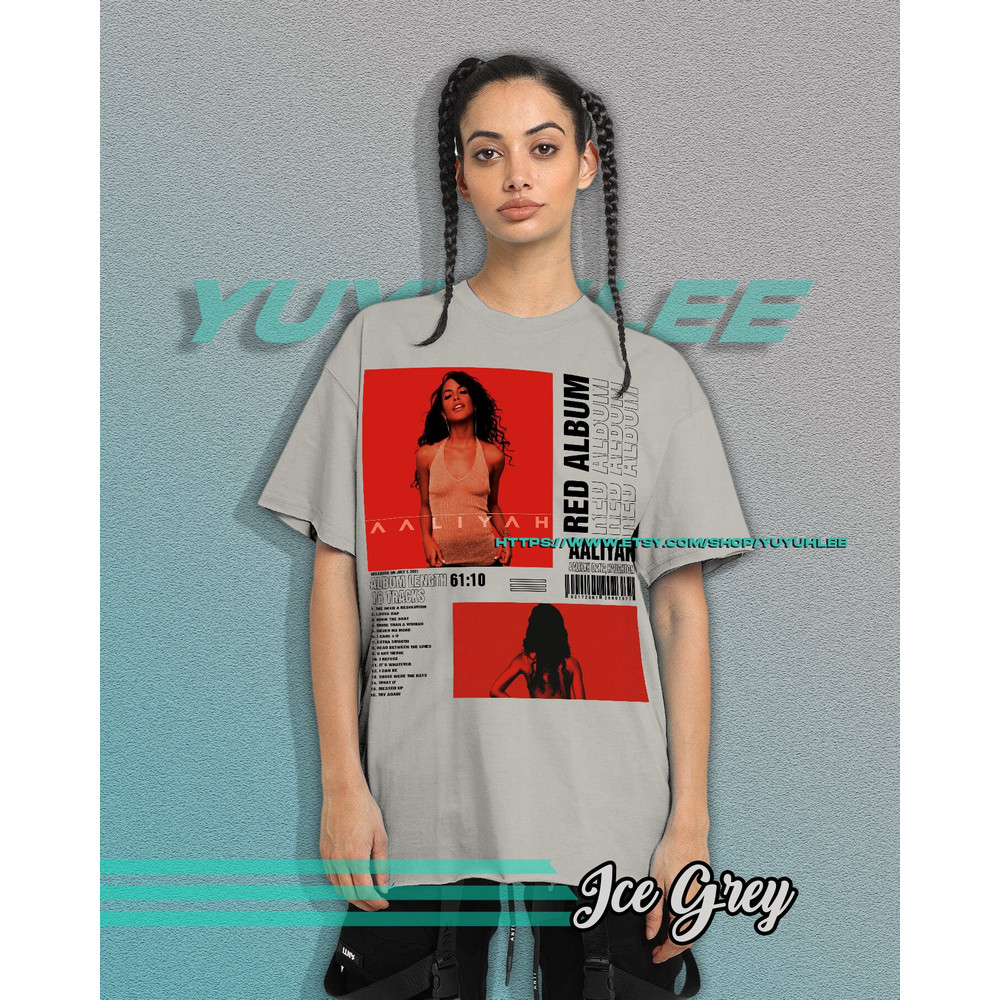 Vintage Bootleg T-shirt Graphic Unisex Tees Aaliyah Red Album Shirt Aesthetic Pop Tee Shirt ULE21 - 6.jpg