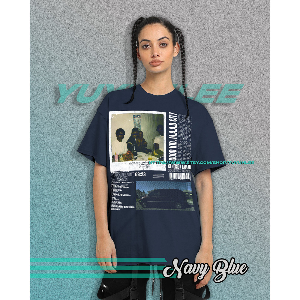 Vintage Bootleg T-shirt Graphic Unisex Tees Kendrick Lamar Good Kid Maad City Shirt Aesthetic Pop Tee Shirt YE17 - 7.jpg