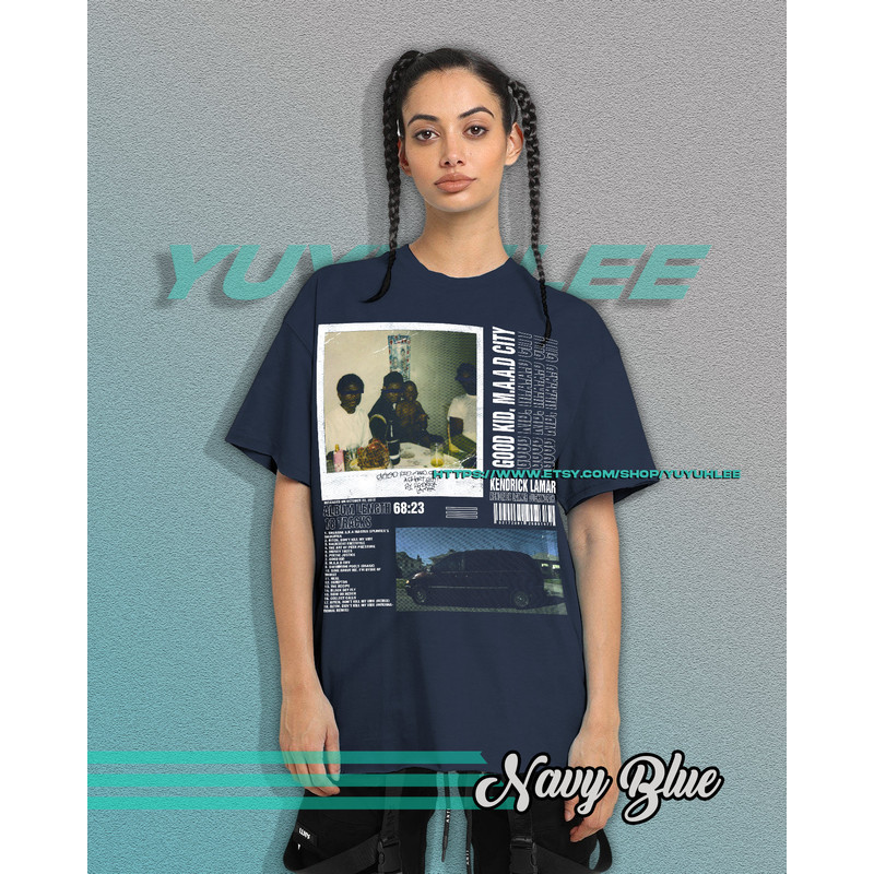 Vintage Bootleg T-shirt Graphic Unisex Tees Kendrick Lamar Good Kid Maad City Shirt Aesthetic Pop Tee Shirt YE17 - 7.jpg