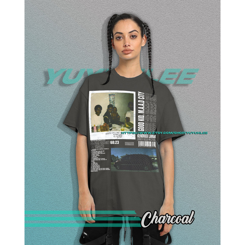 Vintage Bootleg T-shirt Graphic Unisex Tees Kendrick Lamar Good Kid Maad City Shirt Aesthetic Pop Tee Shirt YE17 - 8.jpg