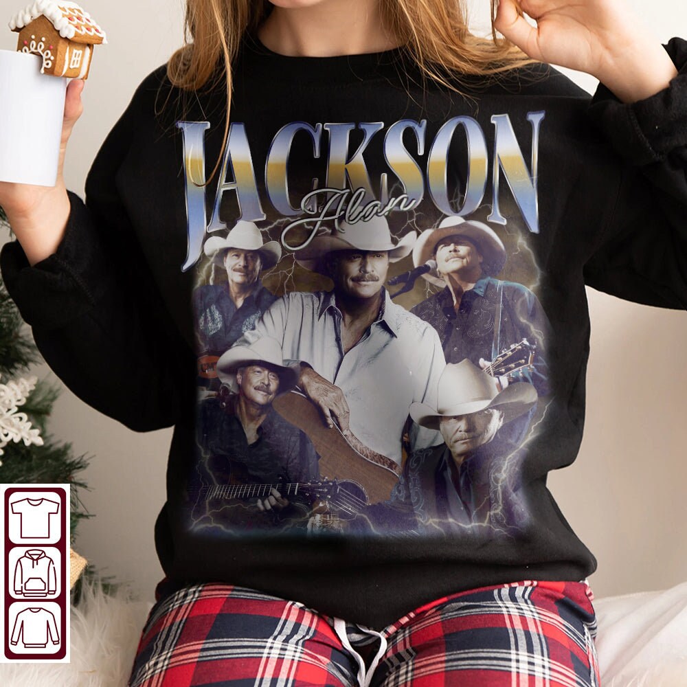 Alan Jackson 90s Vintage Shirt, Alan Jackson Bootleg Shirt, Alan Jackson Tee, Shirt, Tee, Merch - 4.jpg