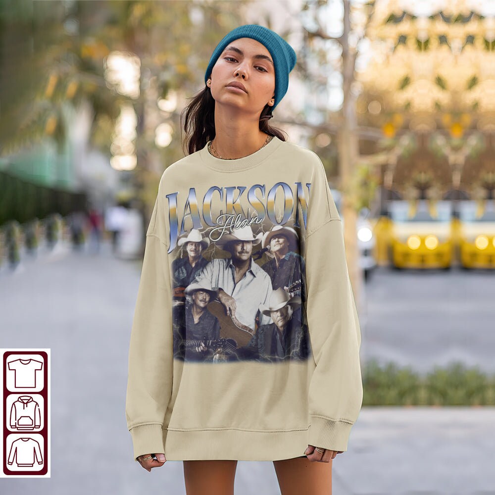 Alan Jackson 90s Vintage Shirt, Alan Jackson Bootleg Shirt, Alan Jackson Tee, Shirt, Tee, Merch - 5.jpg