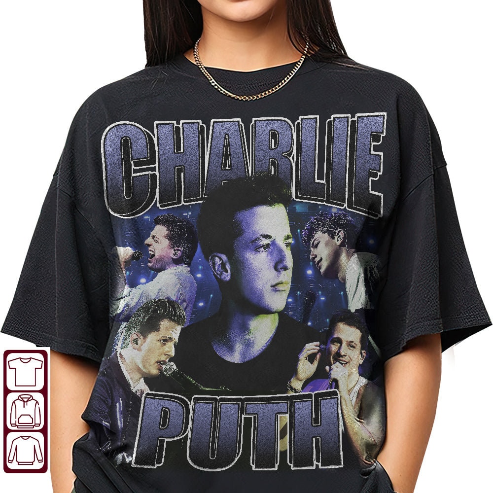 Charlie Puth 90s Vintage Shirt, Charlie Puth Bootleg Shirt, Charlie Puth Tee, One Night Only Shirt, One Night Only Merch - 1.jpg