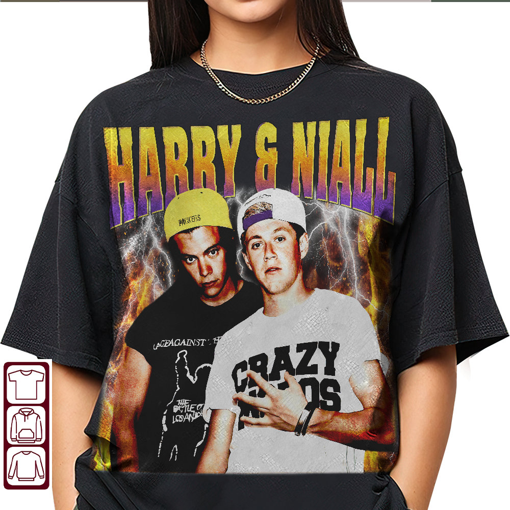 Harry Niall 90s Vintage Shirt, Harry Niall Bootleg Shirt, Harry & Niall Tee, One Direction Shirt, One Direction Tee, One Direction Merch - 1.jpg