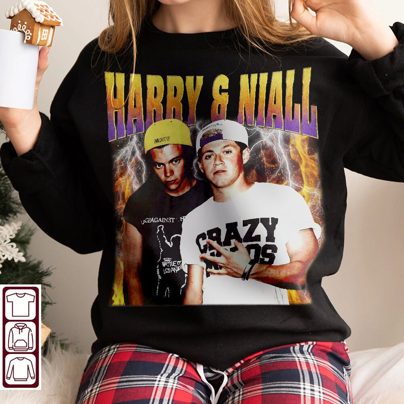 Harry Niall 90s Vintage Shirt, Harry Niall Bootleg Shirt, Harry & Niall Tee, One Direction Shirt, One Direction Tee, One Direction Merch - 4.jpg