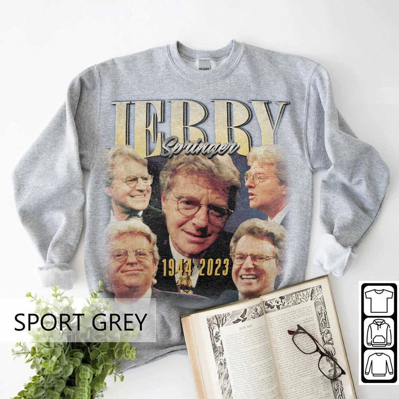 Jerry Springer Merch Show T-Shirt - Retro Daytime TV Tee, Chicago Maury, RIP Jerry Springer, Jerry Jerry, Springer - 130 Characters - 3.jpg